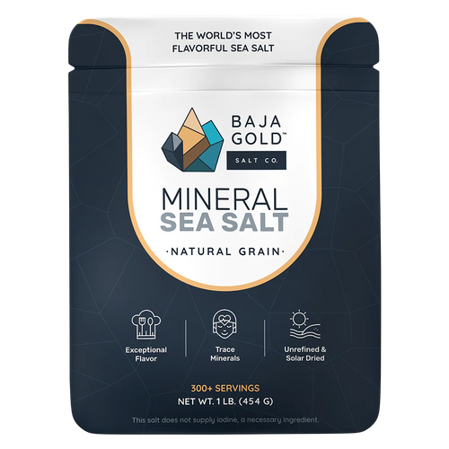 Baja Gold Sea Salt Natural Grain
