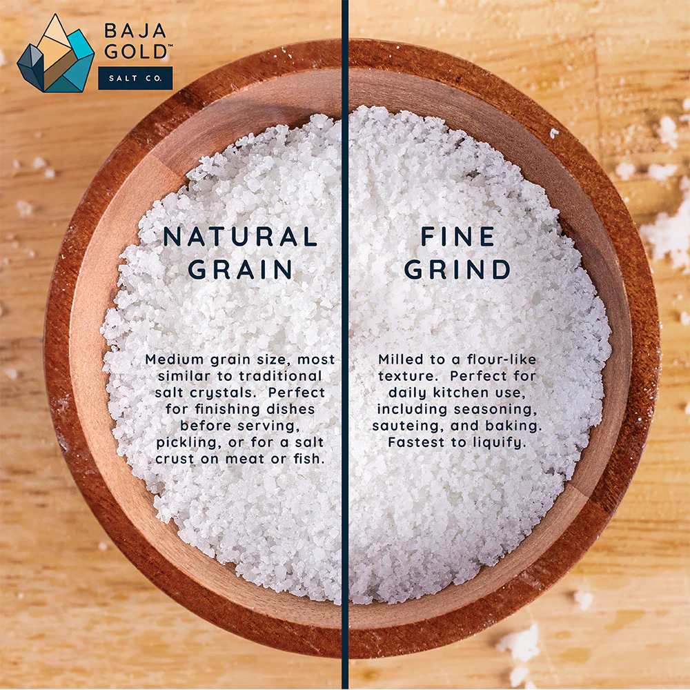 Baja Gold Sea Salt Fine Grain